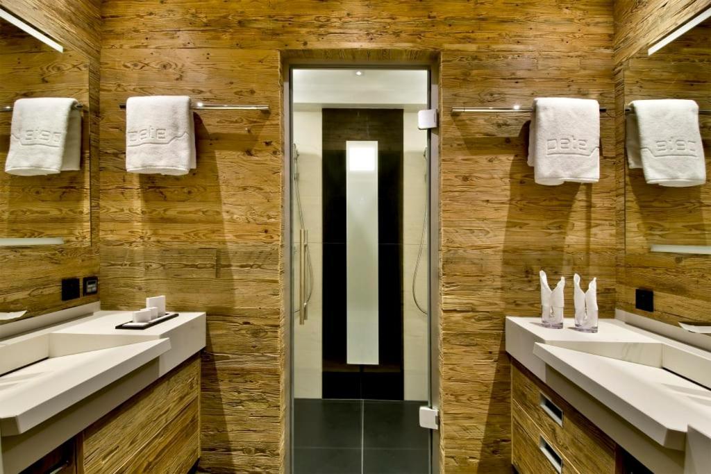 Pete Alpine Boutique Hotel - Klein Und Fein - Private Spa Suiten Und Zimmer Sankt Anton am Arlberg Kültér fotó